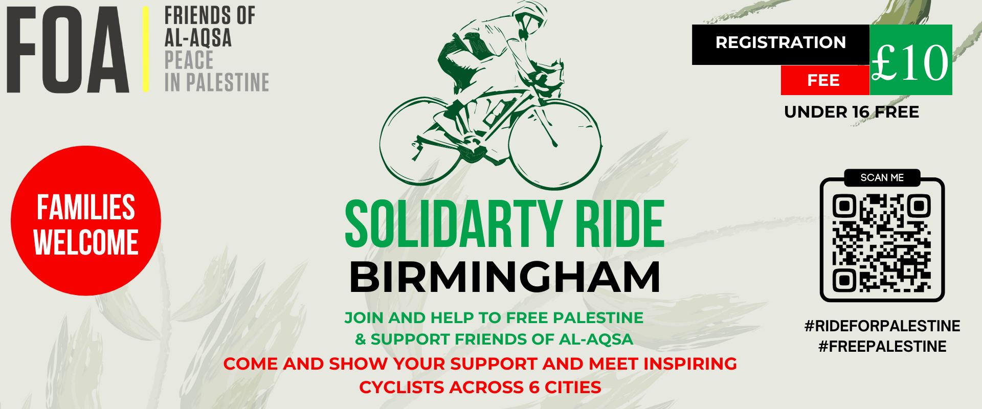 Palestine Solidarity Ride - Birmingham