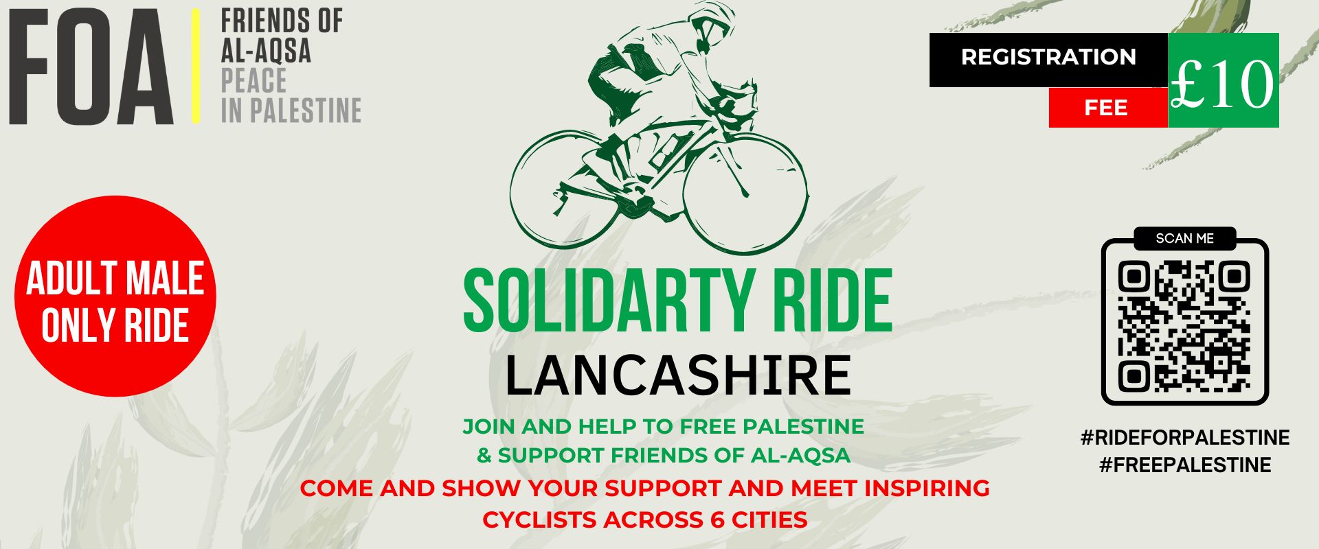 Palestine Solidarity Ride - Lancashire