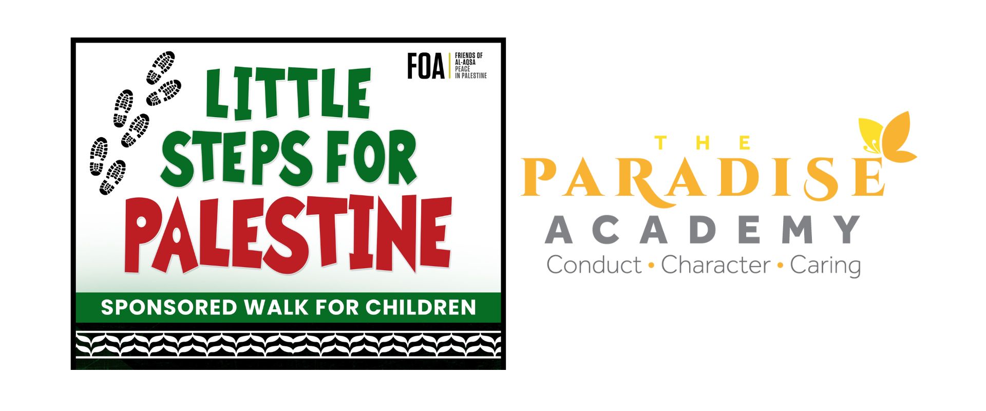 Little Steps for Palestine - The Paradise Academy (Masjid-E-Umar, Bradford)