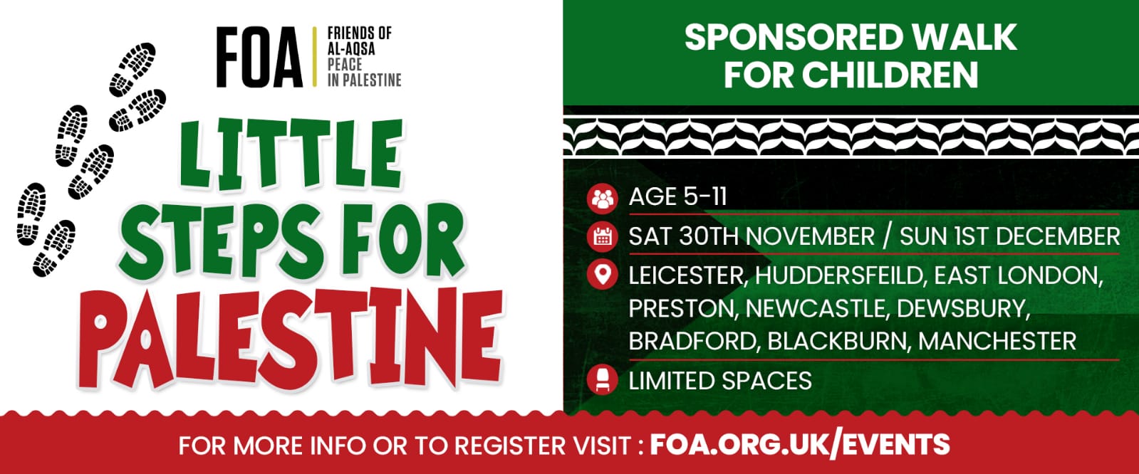 Manchester - Little Steps for Palestine